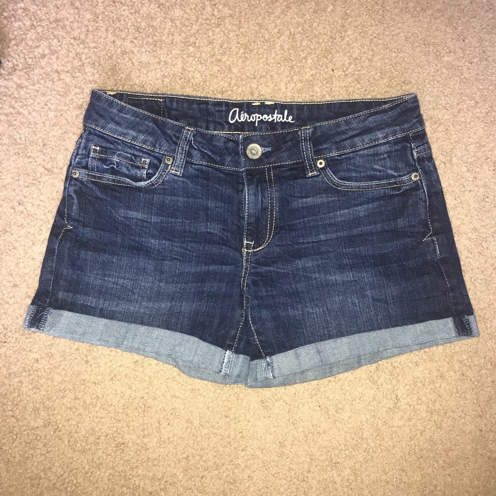 Aeropostale Midi Jean Shorts